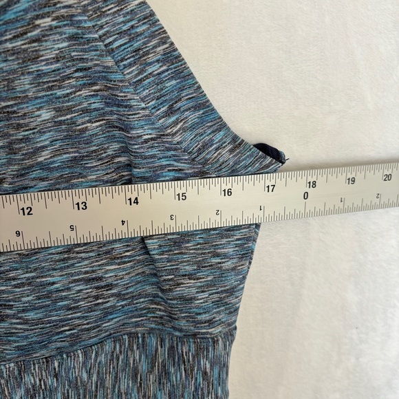 prAna womens blue casual outdoor built in bra Amaya Spacedye Dress size XL - Picture 3 of 8